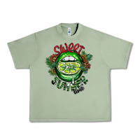 Oil Green summer time Urban Heavy Tee - CowhideDigitalArt