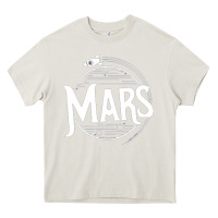 Cream mars Heavy Core Tee - artisFamous