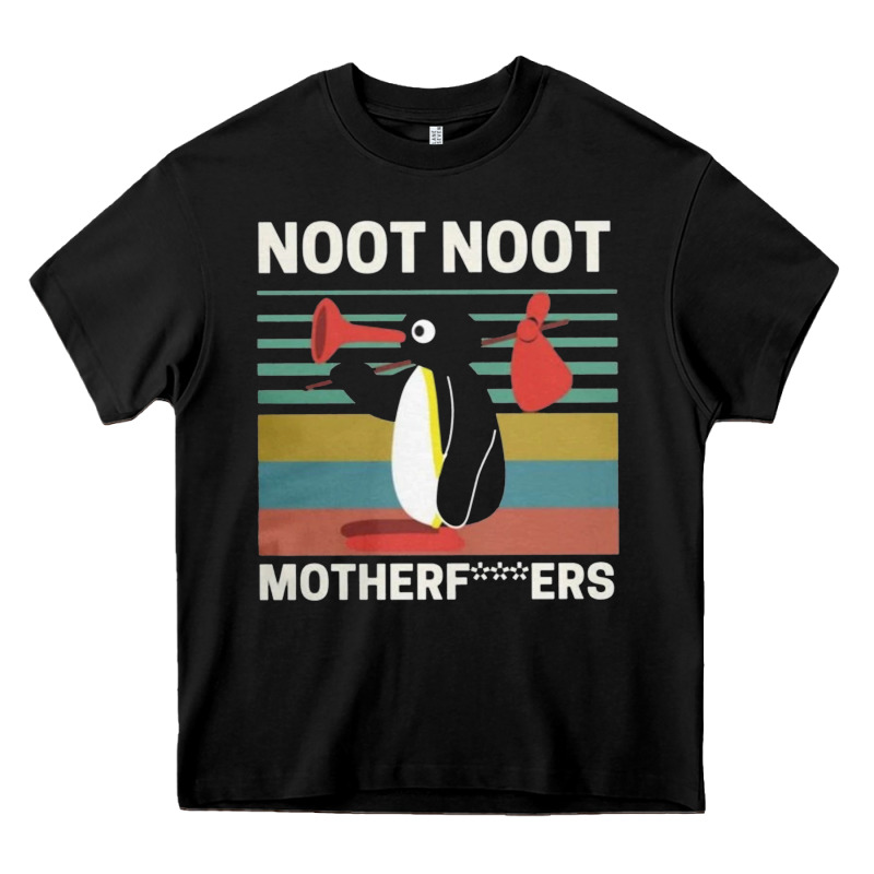 Noot Penguin Heavy Core Tee by artisFamous | Teevron