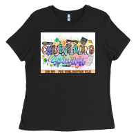 Black asdfas Ladies Tee - CowhideDigitalArt