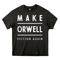 Asphalt Basic Orwell 1984 - Anti Trump Gift Political Heavy Core Tee - artisFamous