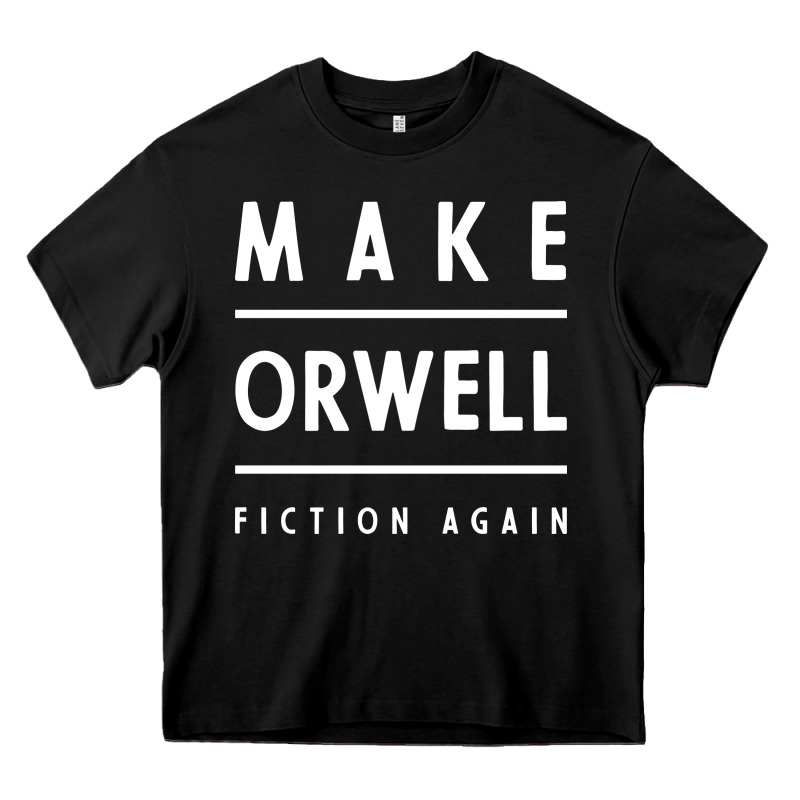 Basic Orwell 1984 - Anti Trump Gift Political Heavy Core Tee by artisFamous | Teevron