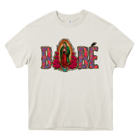 Cream Bebe Our Lady Of Guadalupe Heavy Core Tee - Jasminsmagicworld