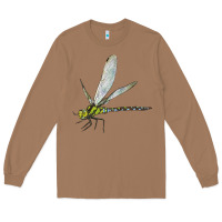 Toasted Coconut Blue And Yellow Dragonfly Long Sleeve Tee - LillyAllenDesigns