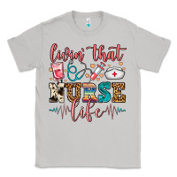 Moon Dust Livin' That Nurse Life Classic Tee - FaDigitalArtStudio