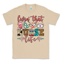 Mushroom Livin' That Nurse Life Classic Tee - FaDigitalArtStudio