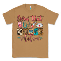 Toasted Coconut Livin' That Nurse Life Classic Tee - FaDigitalArtStudio