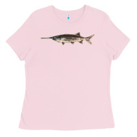 Bubblegum Pink Paddlefish Illustrations, Ladies Tee - LillyAllenDesigns
