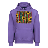 Tulip sunflowers serape leopard Urban Hoodie - RanaPortraitStore