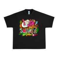 Black summer time Urban Heavy Tee - CowhideDigitalArt