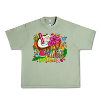 Oil Green summer time Urban Heavy Tee - CowhideDigitalArt