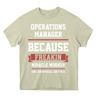 Mossy Operations Manager - Cool Gift Job Heavy Core Tee - artisFamous