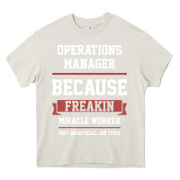 Cream Operations Manager - Cool Gift Job Heavy Core Tee - artisFamous