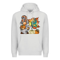 Dove Grey it's fall y'all gnome Premium Hoodie - BarkalooDesign