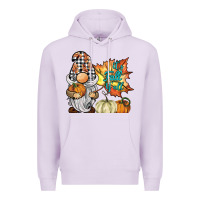 Lilac it's fall y'all gnome Premium Hoodie - BarkalooDesign