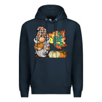 Navy it's fall y'all gnome Premium Hoodie - BarkalooDesign