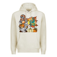 Oatmeal Heather it's fall y'all gnome Premium Hoodie - BarkalooDesign