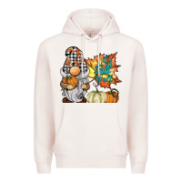 Pale Pink it's fall y'all gnome Premium Hoodie - BarkalooDesign