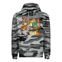 Slate Camo it's fall y'all gnome Premium Hoodie - BarkalooDesign