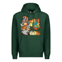 Sports Green it's fall y'all gnome Premium Hoodie - BarkalooDesign
