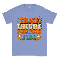 Colony Blue thick thighs pumpkin pies Classic Tee - BarkalooDesign