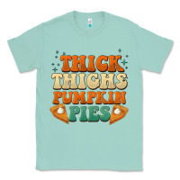 Seafoam thick thighs pumpkin pies Classic Tee - BarkalooDesign