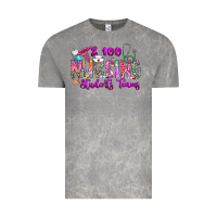 Cloud Rock 100 Nursing Students Teams Vintage Tee - CowhideDigitalArt