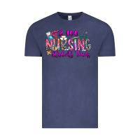 Vintage Denim 100 Nursing Students Teams Vintage Tee - CowhideDigitalArt