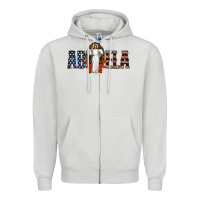 Dove Grey abuela jesus christ Zipper Hoodie - Jasminsmagicworld