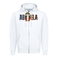 White abuela jesus christ Zipper Hoodie - Jasminsmagicworld