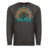 Smoke western thanksgiving rainbow with turkey Premium Sweatshirt - RanaPortraitStore