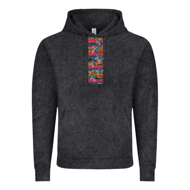 Usa Flag And Cross Penwraps Vintage Hoodie by Artiststas | Teevron