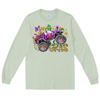 Matcha mardi gras monster truck Long Sleeve Tee - RacoonDesign