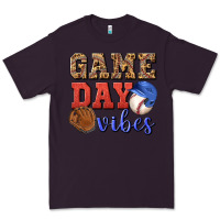 Plum game day vibes Premium Tee - BundleAndBundleShop