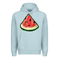 Blue Mist watermelon sliece Premium Hoodie - Jasminsmagicworld