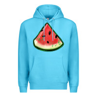 Ocean Blue watermelon sliece Premium Hoodie - Jasminsmagicworld