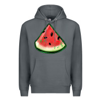 Rock watermelon sliece Premium Hoodie - Jasminsmagicworld