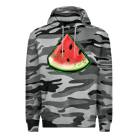 Slate Camo watermelon sliece Premium Hoodie - Jasminsmagicworld