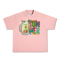 Salmon sweet summer time Urban Heavy Tee - CowhideDigitalArt