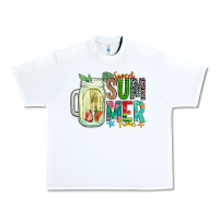 White sweet summer time Urban Heavy Tee - CowhideDigitalArt