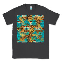 Smoke western aztec leopard glitter seamless pattern Classic Tee - FaDigitalArtStudio