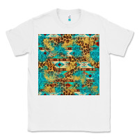 White western aztec leopard glitter seamless pattern Classic Tee - FaDigitalArtStudio