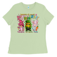 Matcha Happiness All Around Happy Valentines Patrick East Ladies Tee - CowhideDigitalArt
