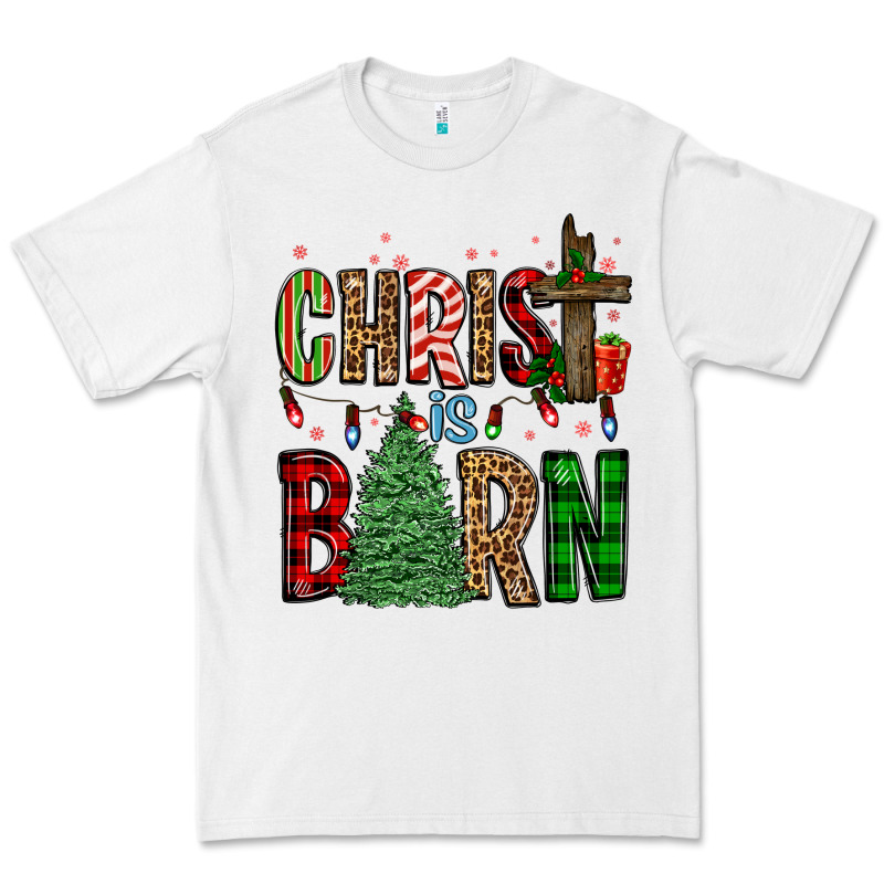 Christ Is Born Premium Tee by FaDigitalArtStudio | Teevron