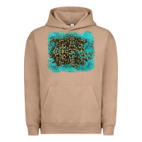 Pigment Burro leopard turquoise Urban Hoodie - RanaPortraitStore