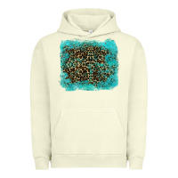Pigment Pistachio leopard turquoise Urban Hoodie - RanaPortraitStore