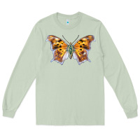 Matcha Question Mark Butterfly Long Sleeve Tee - LillyAllenDesigns