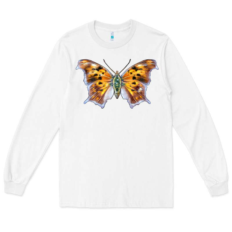 Question Mark Butterfly Long Sleeve Tee by LillyAllenDesigns | Teevron