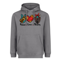 Storm peace love bison Heavyweight Hoodie - RanaPortraitStore