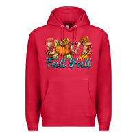 Cardinal love fall y'all Premium Hoodie - BarkalooDesign
